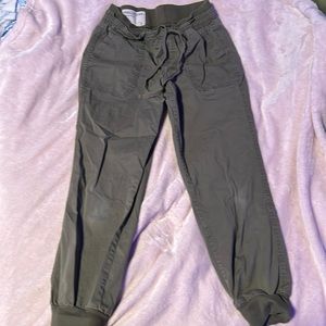 S Green Cargo Joggers